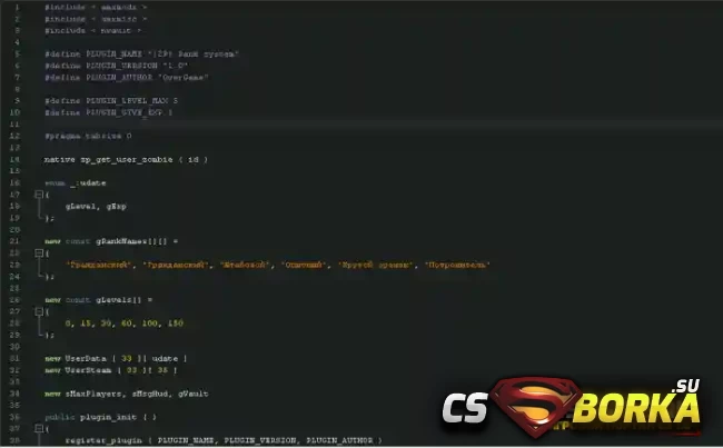 Плагин [ZP] «Rank system» для CS 1.6 для CS 1.6