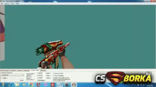Модель оружия «VSK94 XMAS 2019» для CS 1.6 для CS 1.6