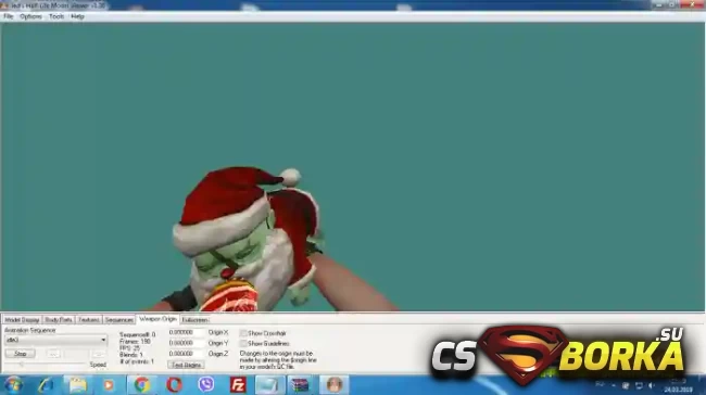 Модель оружия «Heavyzm XMAS 2019» для CS 1.6 для CS 1.6