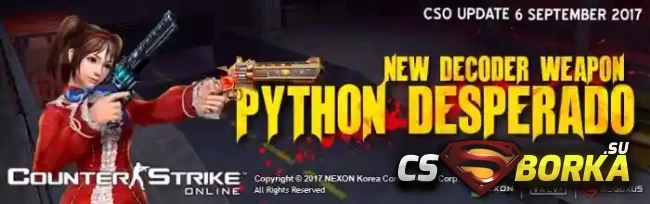 [CSO LIKE] [ZP] Extra Item - Python Desperado для CS 1.6 для CS 1.6