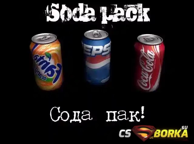 Набор моделей «Soda pack Grenade» для CS 1.6 для CS 1.6