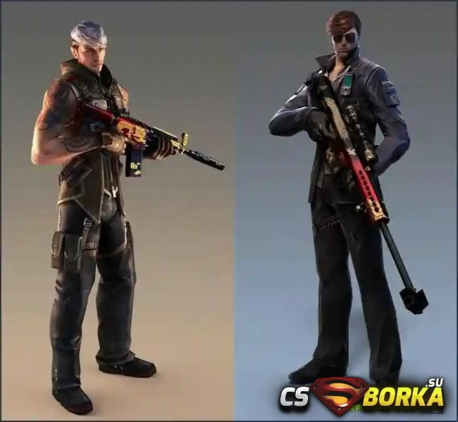 Модели игроков «White Wolf из CrossFire» для CS 1.6 для CS 1.6