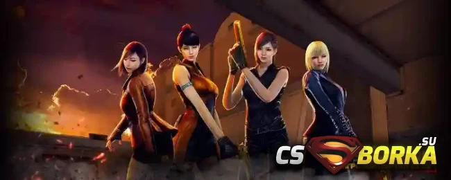 Модели игроков «Miss A из CrossFire» для CS 1.6 для CS 1.6