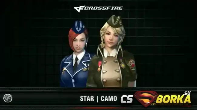 Модели игроков «STAR-Camo из CrossFire» для CS 1.6 для CS 1.6