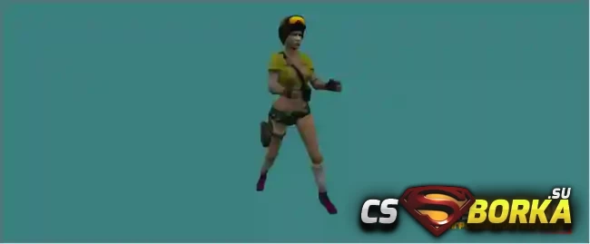 Модель игрока «Tarantula Soccer из Point Blank» для CS 1.6 для CS 1.6