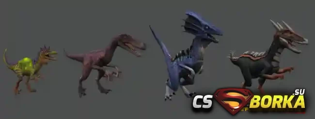 Модели игроков «DINO из Point Blank» для CS 1.6 для CS 1.6