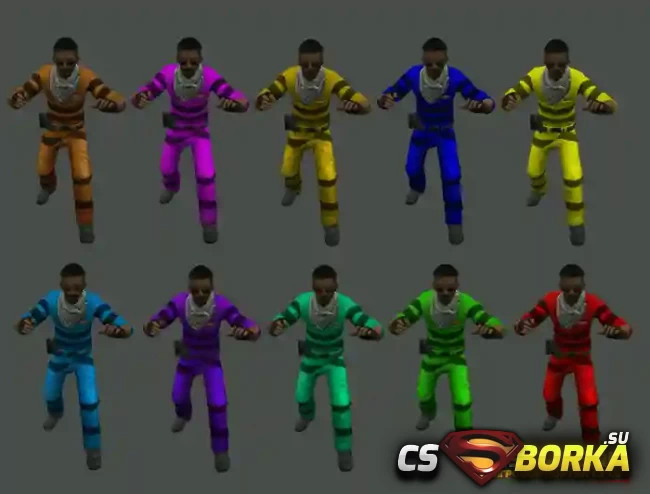 Модели игроков «Leet JailBreak из CS:GO» для CS 1.6 для CS 1.6