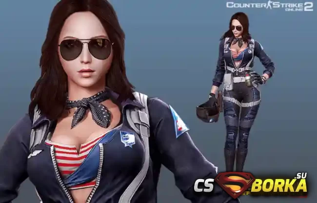 Модель игрока «Carrie из CSO2» для CS 1.6 для CS 1.6