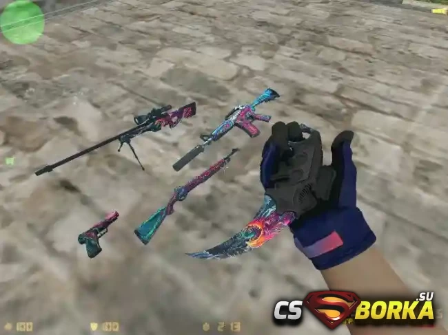 Модели оружия «Hyperbeast pack из CS:GO» для CS 1.6 для CS 1.6