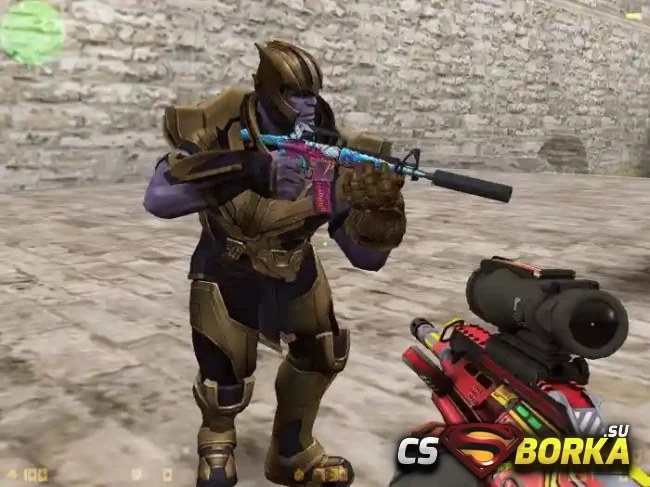 Модель игрока «Thanos HD» для CS 1.6 для CS 1.6