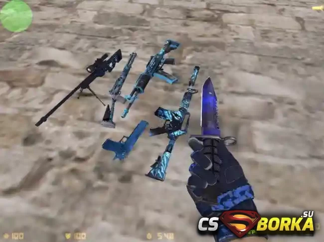 Модели оружия «Moto pack из CS:GO» для CS 1.6 для CS 1.6