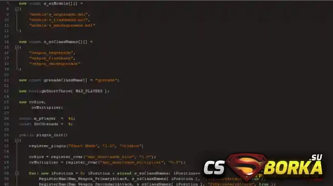 Плагин «Short Throw - Короткий бросок CS:GO» для CS 1.6 для CS 1.6