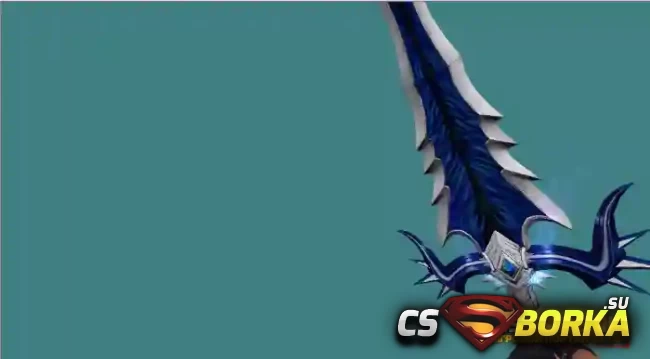 Модель ножа «Runeblade Zafiro» для CS 1.6 для CS 1.6