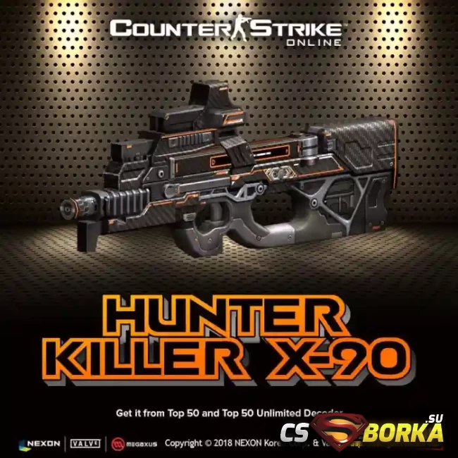 [CSO] [ZP] Extra Item - Hunter Killer X-90 для CS 1.6 для CS 1.6