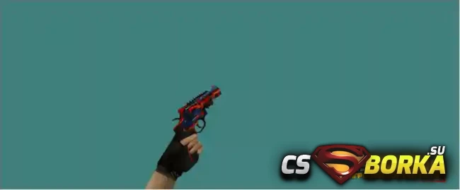 Модель оружия «HD Stattrak R8 Hell fire из CS:GO» для CS 1.6 для CS 1.6