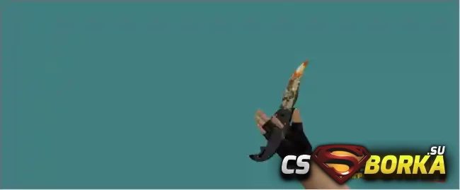 Модель ножа «Falchion Dragon lore из CS:GO» для CS 1.6 для CS 1.6