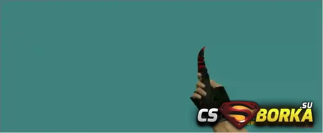 Модель ножа «Flip knife The big bang из CS:GO» для CS 1.6 для CS 1.6