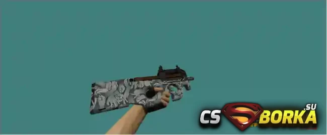 Модель оружия «HD P90 Death Grip из CS:GO» для CS 1.6 для CS 1.6