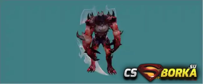 Модель зомби «Revenant Fire Galaxy» для CS 1.6 для CS 1.6