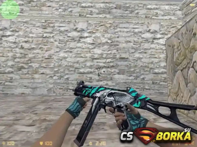 Модель UMP-45 «Primal Saber + Sport Gloves» для CS 1.6 для CS 1.6